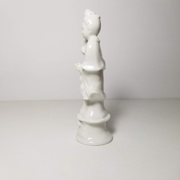 Tilso made in Japan geisha figurine statue white - Picture 4 of 5